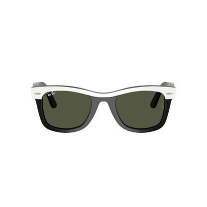 Ray-Ban Wayfarer Street Neat RB2240 1444/31 – nero, bianco – Occhiali da sole