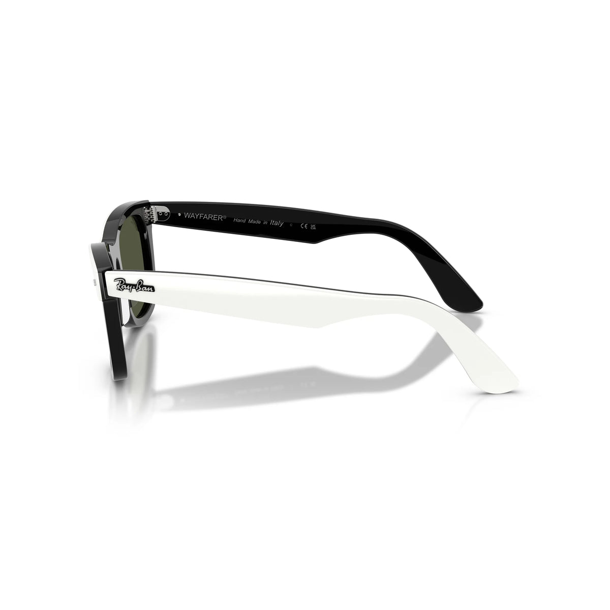 Ray-Ban Wayfarer Street Neat RB2240 1444/31 – nero, bianco – Occhiali da sole