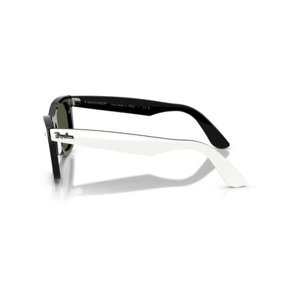 Ray-Ban Wayfarer Street Neat RB2240 1444/31 – nero, bianco – Occhiali da sole
