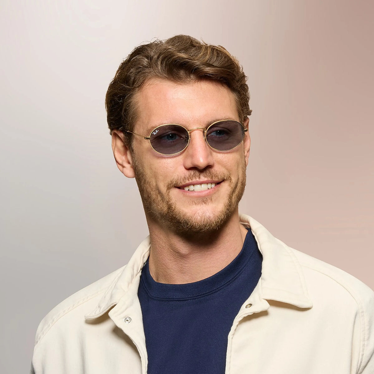 Ray-Ban Oval RB3547 001/56 – oro – Occhiali da sole