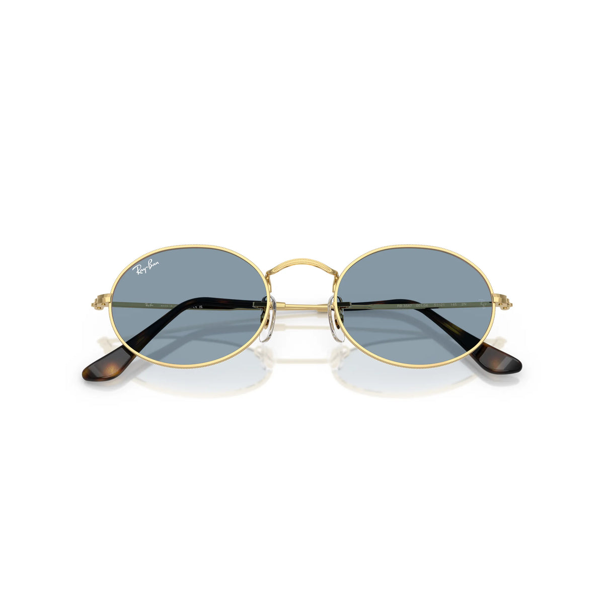 Ray-Ban Oval RB3547 001/56 – oro – Occhiali da sole
