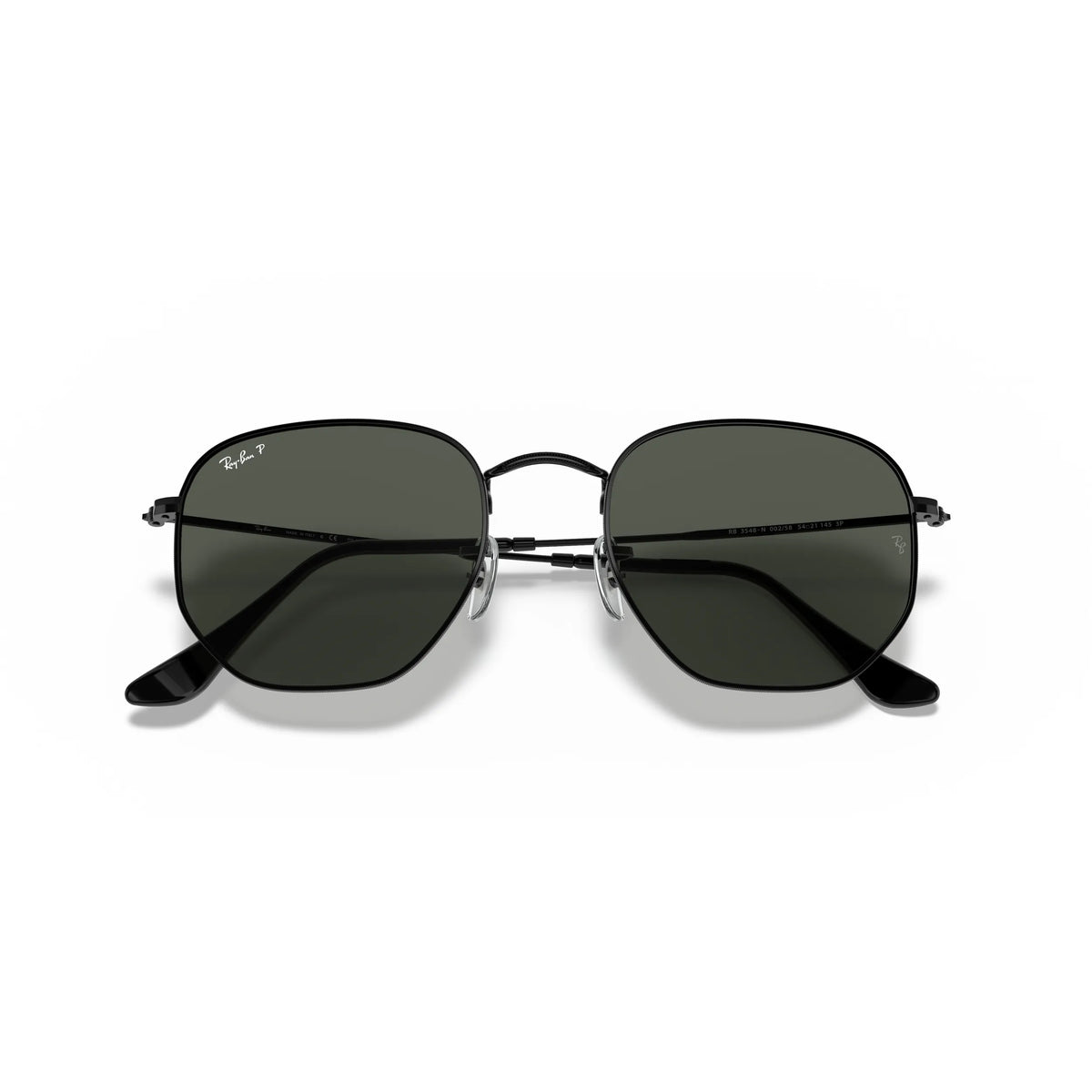 Ray-Ban Hexagonal RB3548 002/58 – nero – Occhiali da sole