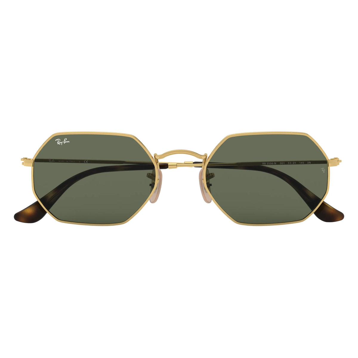 Ray-Ban Octagonal RB3556N 001 – oro arista – Occhiali da sole