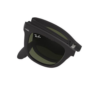 Ray-Ban Folding Wayfarer RB4105 601S – nero opaco – Occhiali da sole
