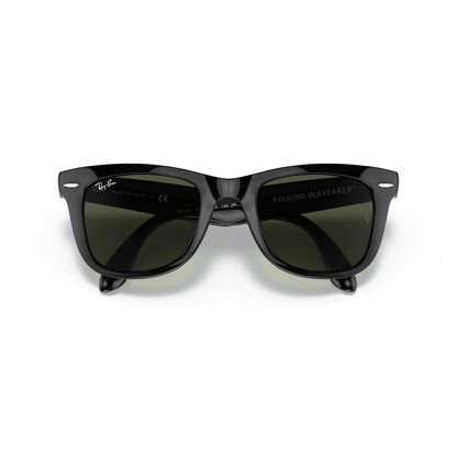 Ray-Ban Folding Wayfarer RB4105 601 – nero lucido – Occhiali da sole