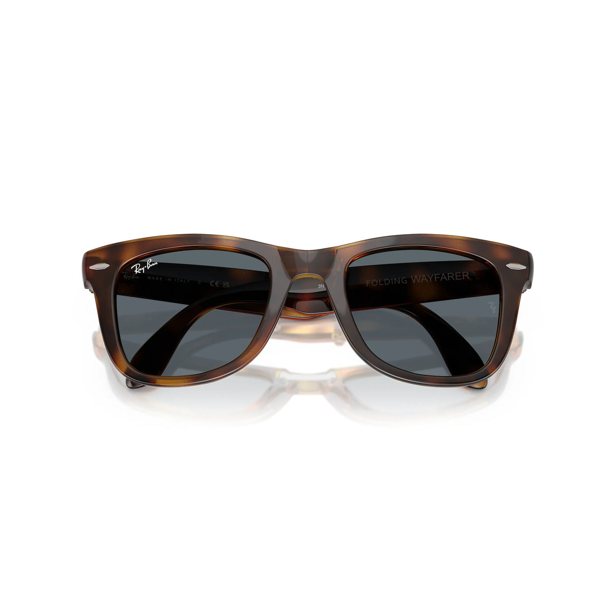 Ray-Ban Folding Wayfarer RB4105 710/R5 – tartarugato – Occhiali da sole