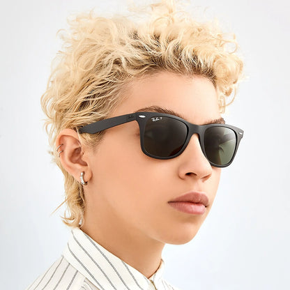 Ray-Ban Wayfarer Liteforce RB4195 601S9A – nero opaco – Occhiali da sole