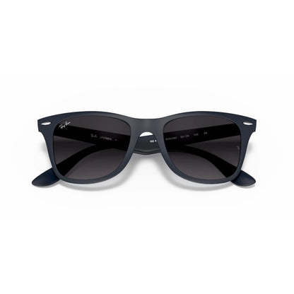 Ray-Ban Wayfarer liteforce RB4195 63318G – blu opaco – Occhiali da sole