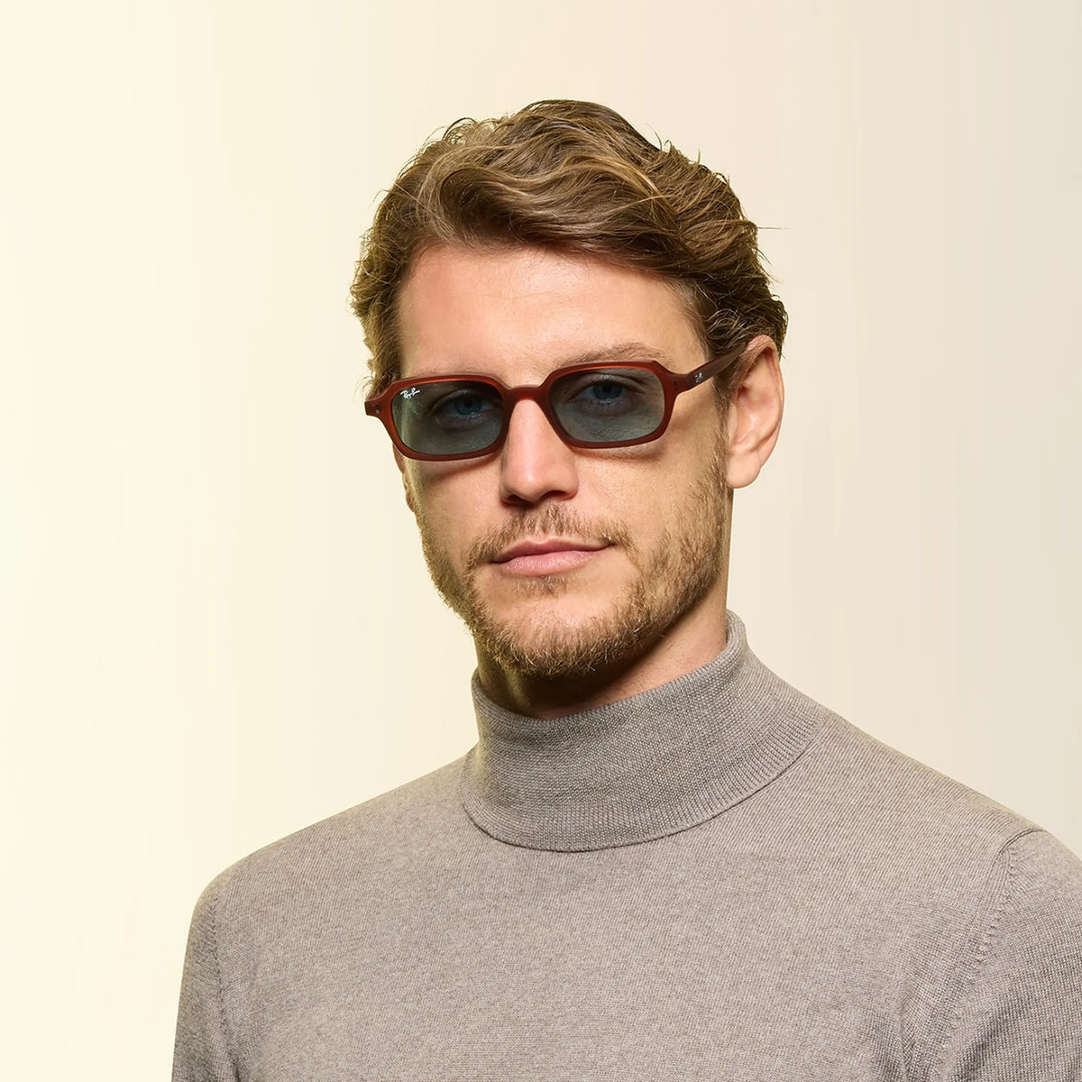 Ray-Ban RB4455 680980 – marrone ruggine – Occhiali da sole