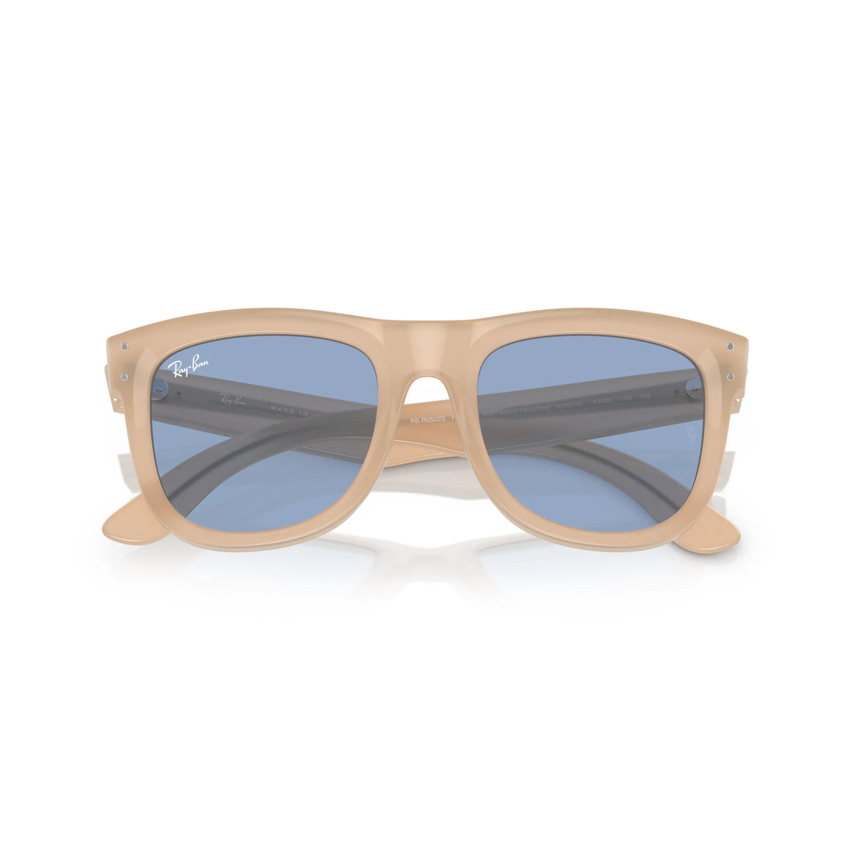 Ray-Ban Wayfarer Reverse RBR0502S 678072 – beige – Occhiali da sole