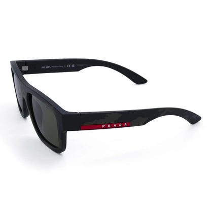 Prada Linea Rossa PS 04ZS 14X90I – verde militare – Occhiali da sole