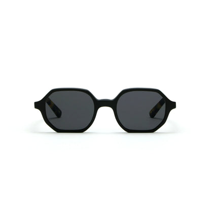 L.G.R. Zanzibar 5819 23C – Black Matt/Havana Matt – Occhiali da sole