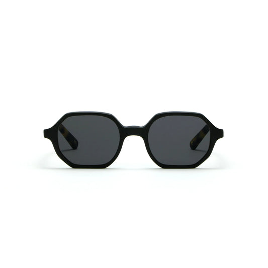 L.G.R. Zanzibar 5819 23C – Black Matt/Havana Matt – Occhiali da sole