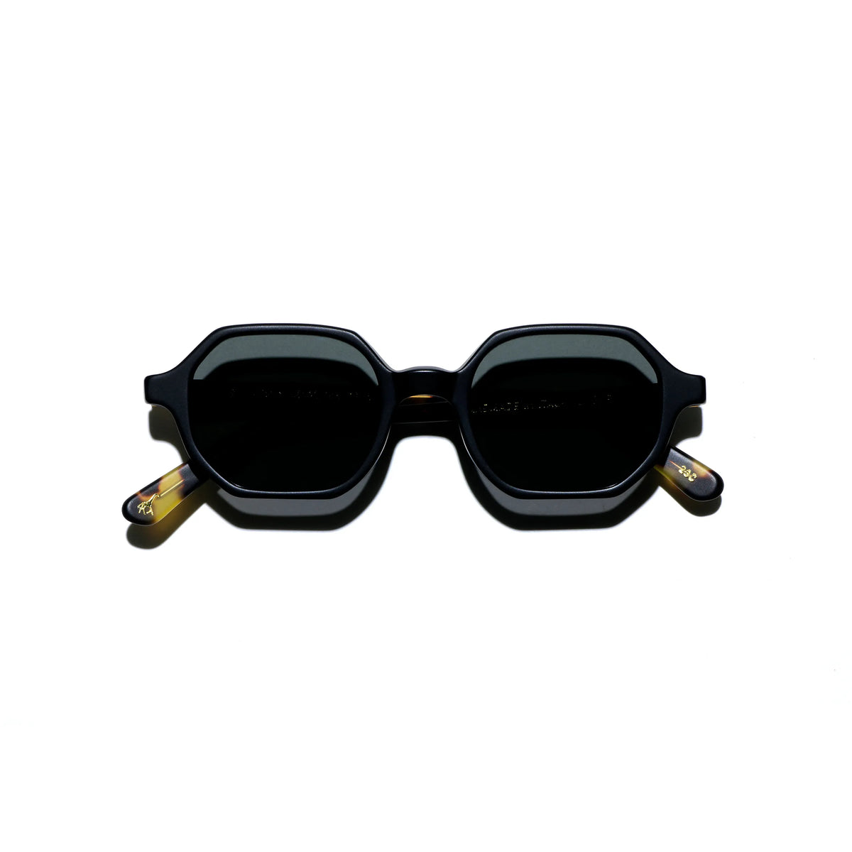 L.G.R. Zanzibar 5819 23C – Black Matt/Havana Matt – Occhiali da sole