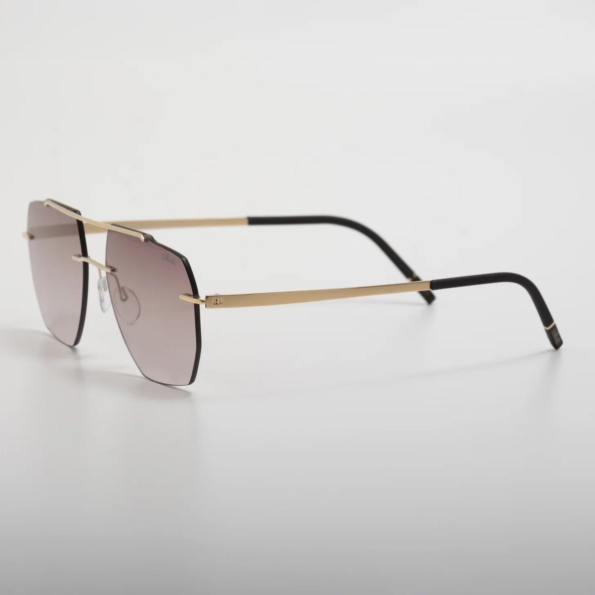Silhouette Rincon 8746 75 7620 – dark brown, oro – Occhiali da sole