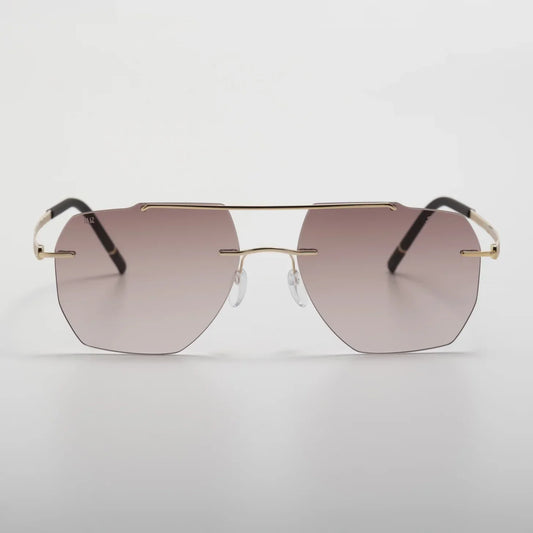 Silhouette Rincon 8746 75 7620 – dark brown, oro – Occhiali da sole