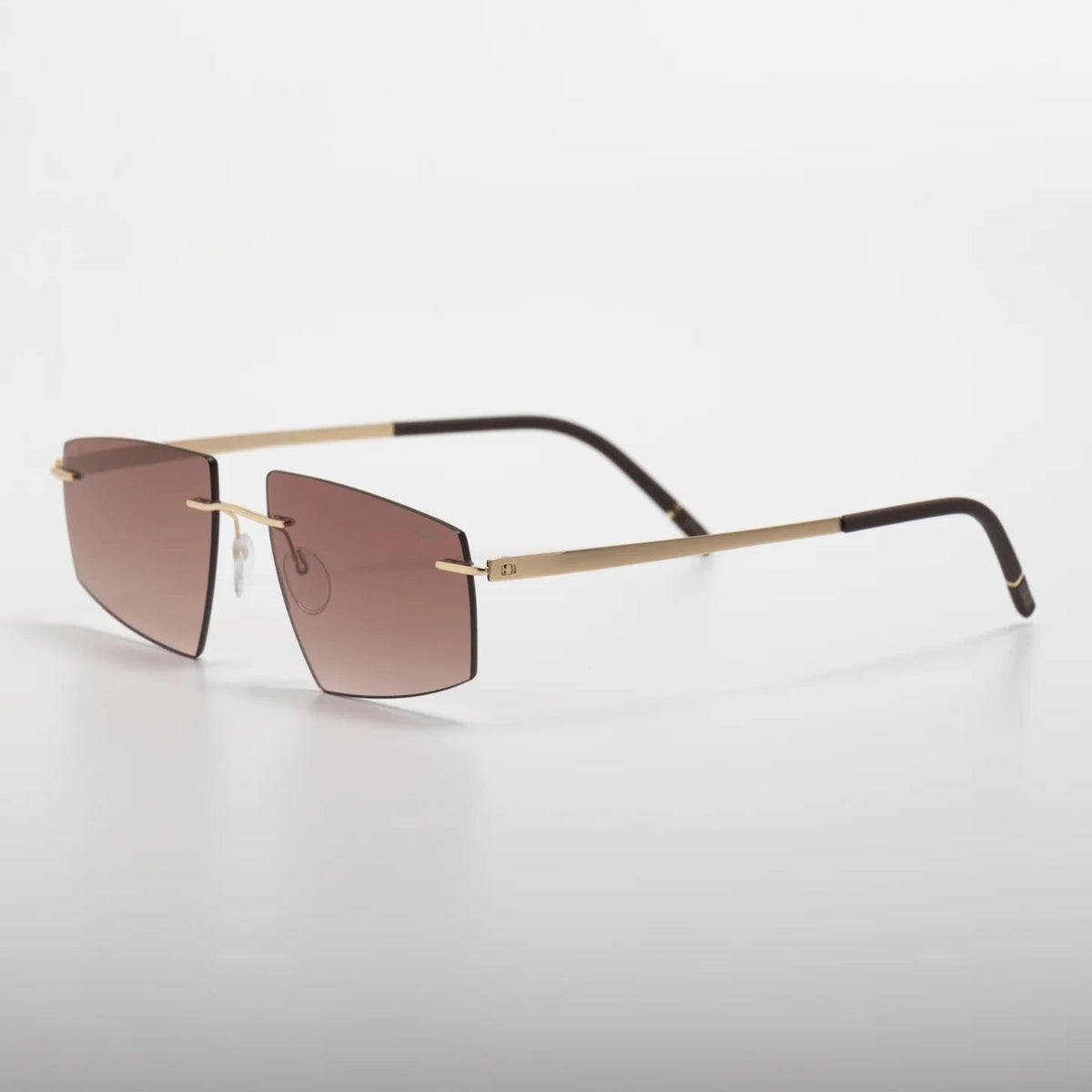 Silhouette Escondido 8747 75 7620 – dark brown, oro – Occhiali da sole