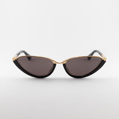 Bottega Veneta BV1346S 001 – nero, oro – Occhiali da sole