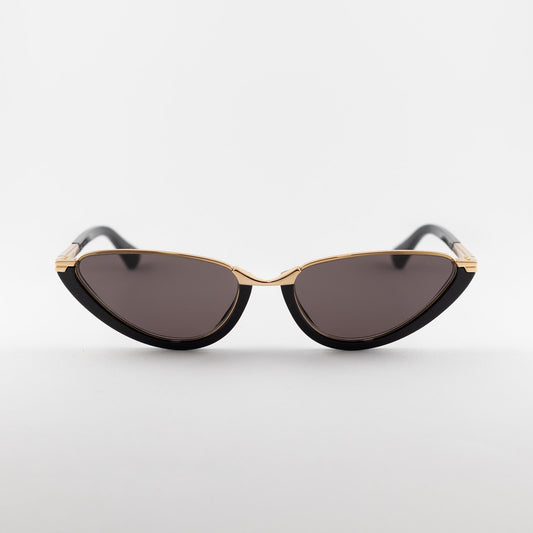 Bottega Veneta BV1346S 001 – nero, oro – Occhiali da sole