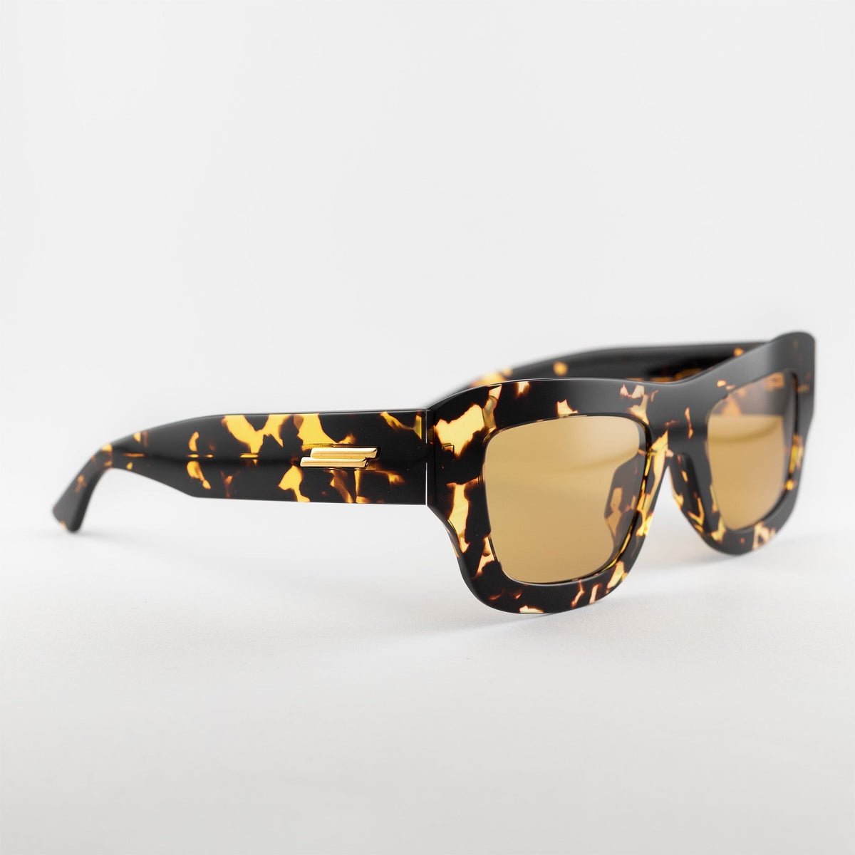 Bottega Veneta BV1357S 003 – giallo, tartarugato – Occhiali da sole