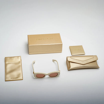 Bulgari BV40039I 24E – bianco marmorizzato – Occhiali da sole
