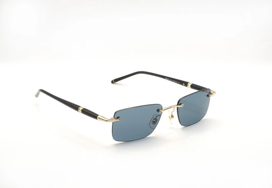 Montblanc MB0344S-006 – nero e gold – Occhiali da sole