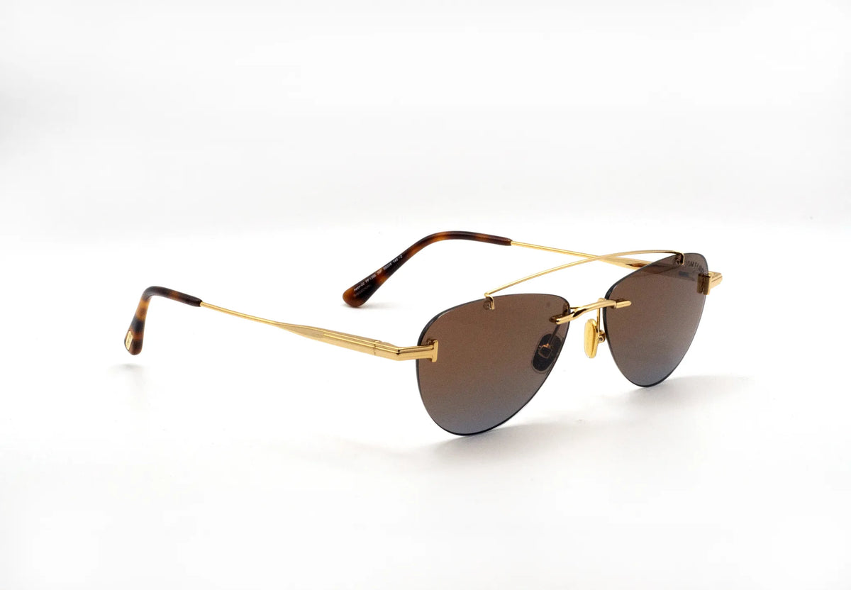 Tom Ford Astor-02 FT1356 30F – Gold – Occhiali da sole