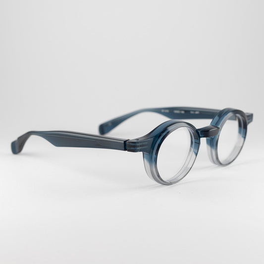 Factory900 RF-018 COL.497 – Occhiali da vista blu/grigio crystal