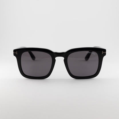 Tom Ford TF0751 01A – canna di fucile – Occhiali da sole