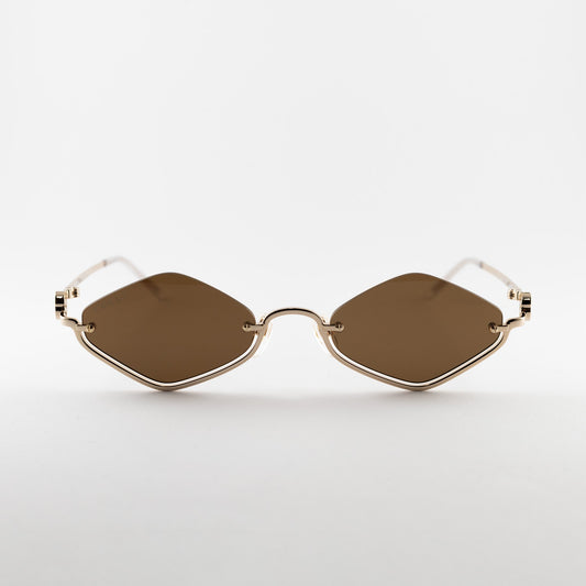 Gucci GG1604S 002 – oro, marrone – Occhiali da sole