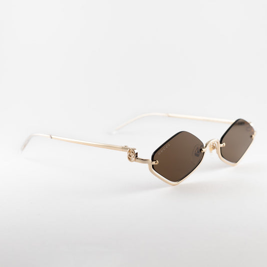Gucci GG1604S 002 – oro, marrone – Occhiali da sole