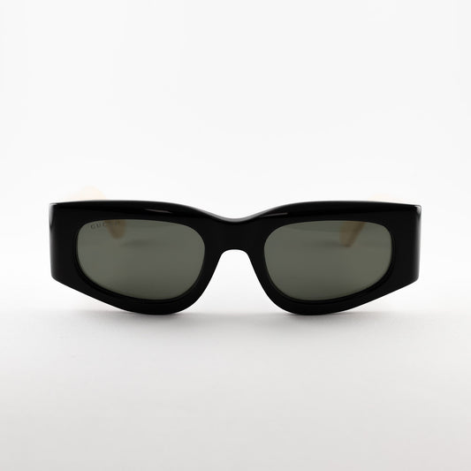 Gucci GG1664S 001 – nero, panna – Occhiali da sole
