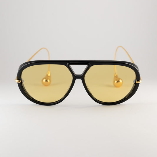 Bottega Veneta BV1273S 003 – oro, tartarugato – Occhiali da sole
