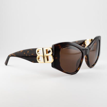 Balenciaga BB0287S 002 – marrone – Occhiali da sole