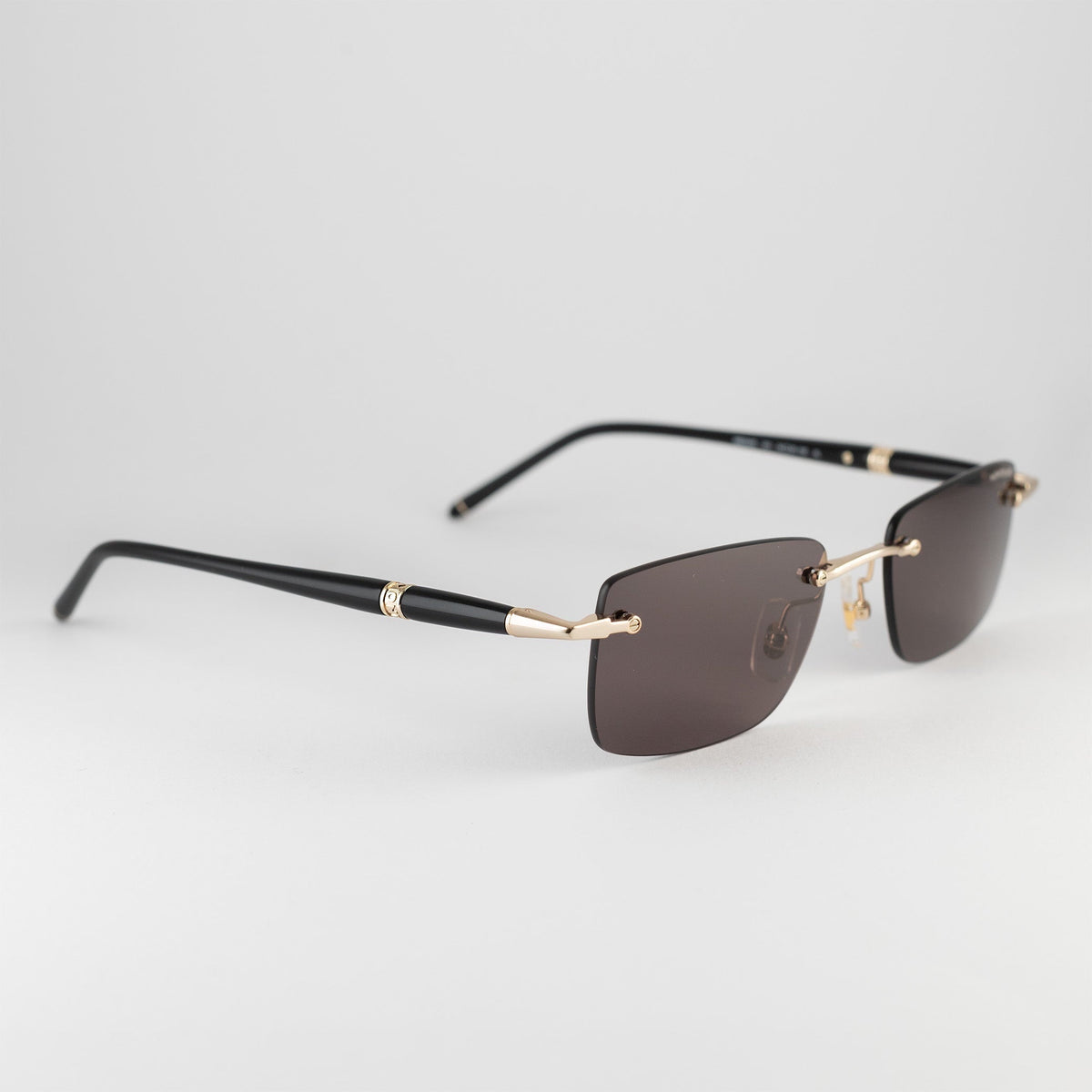 Montblanc MB0344S 001 – nero, oro – Occhiali da sole