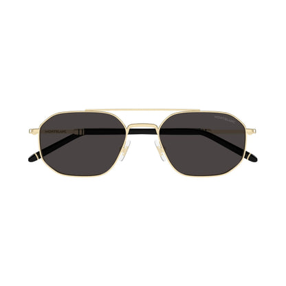 Montblanc MB0481S-001 – nero e gold – Occhiali da sole