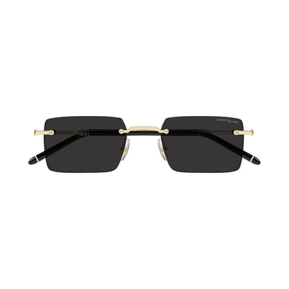 Montblanc MB0482S-001 – nero e gold – Occhiali da sole