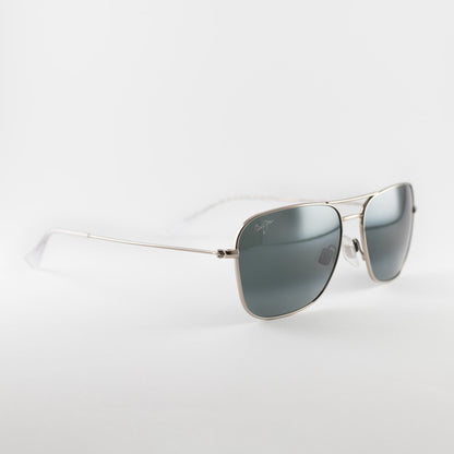 Maui Jim Na'auao MJ675 17A – argento – Occhiali da sole