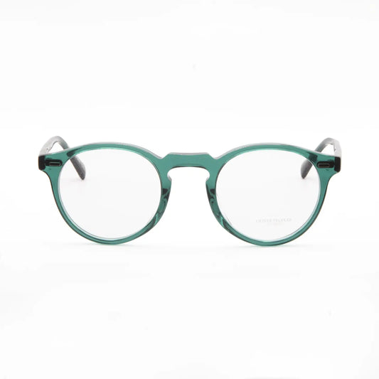 Oliver Peoples Gregory Peck OV5186 1763 – Occhiali da vista verde scuro traslucido