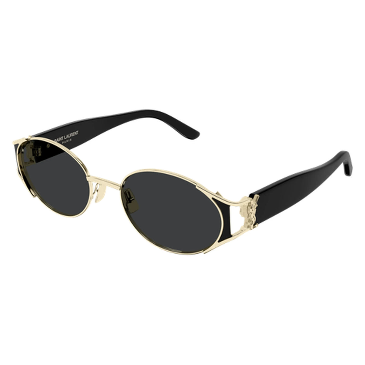 Occhiali da sole Saint Laurent SL M919-001 Nero/argento ovale