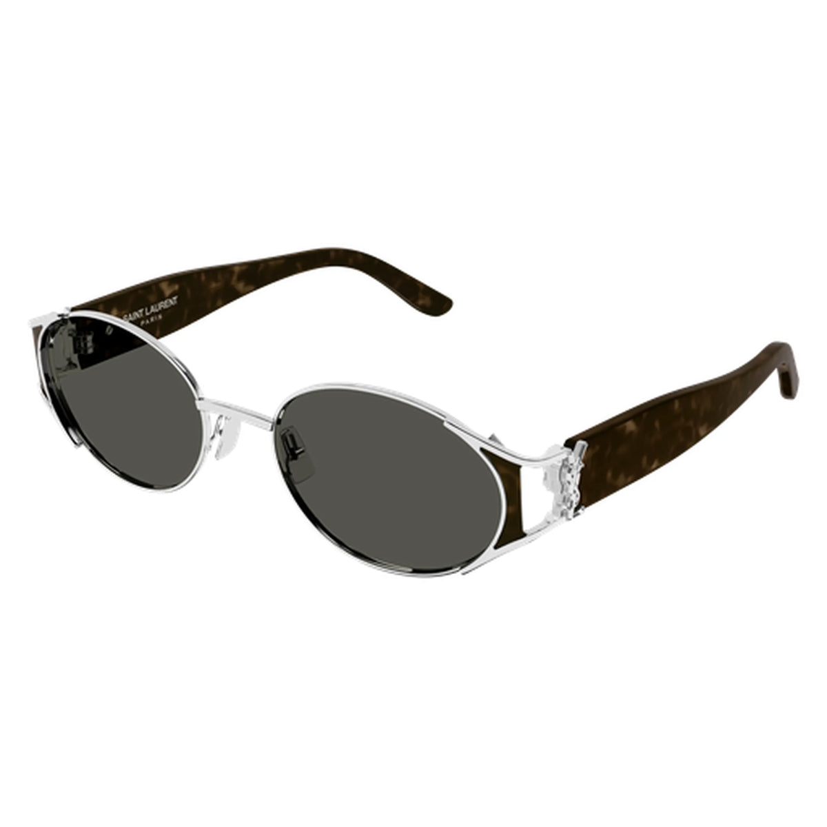 Occhiali da sole Saint Laurent SL M919-002 Havana/argento ovale