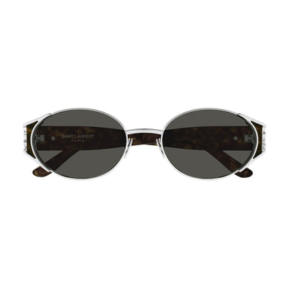Occhiali da sole Saint Laurent SL M919-002 Havana/argento ovale