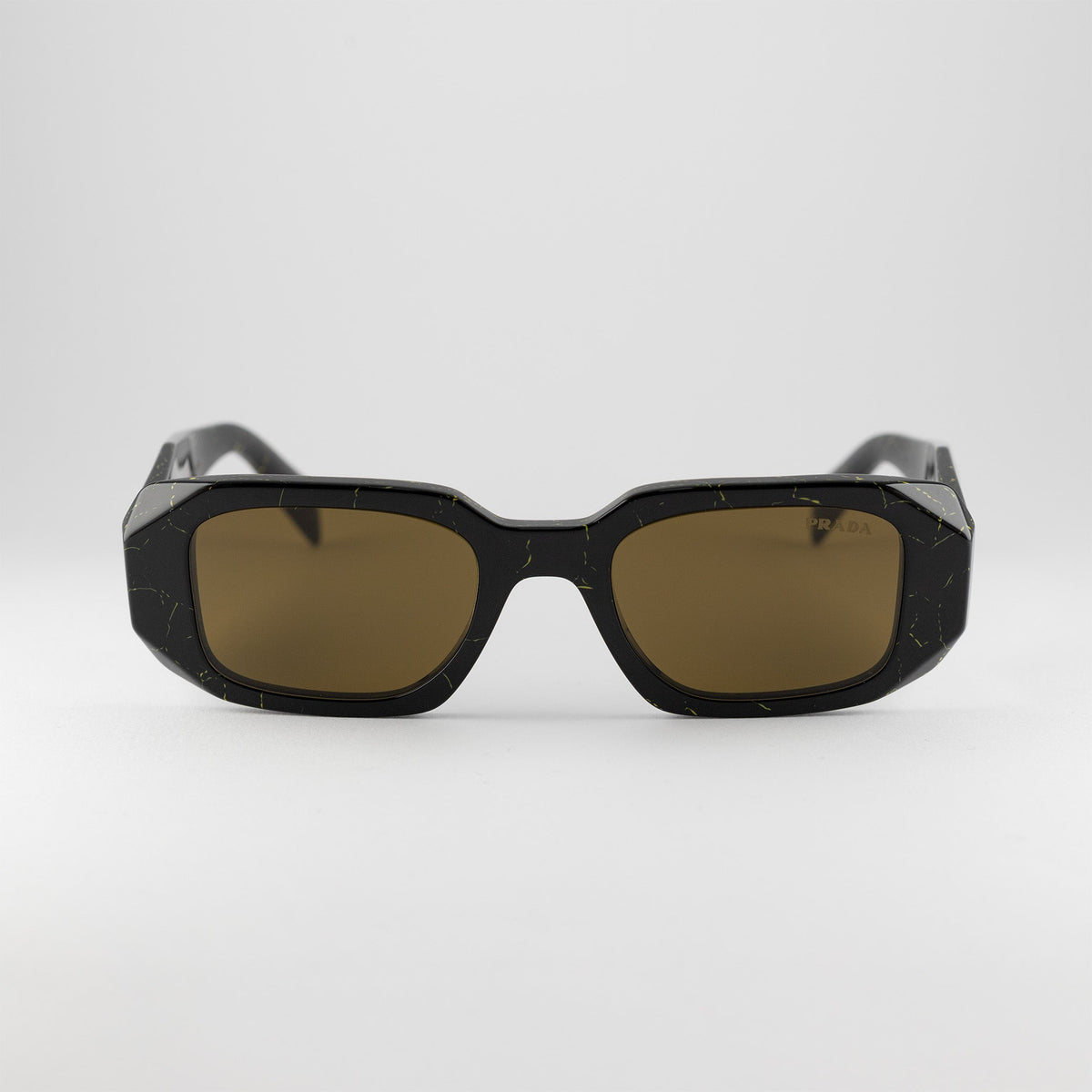 Prada SPR 17W 19D-01T – nero marmorizzato – Occhiali da sole